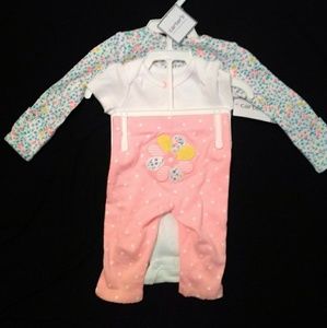 NWT New Born 3 Piece